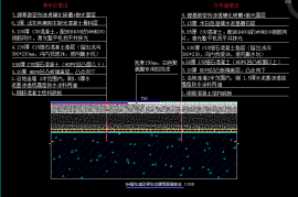 车库混凝土抛光地面构造做法、节点图CAD（含设计与施工技术指导原则）