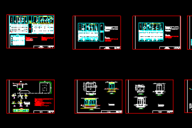 CAD版 南方电网10kV及以下业扩受电工程典型设计图集 第七部分 预装式变电站