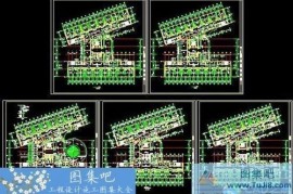 某市第一中心医院平面设计图