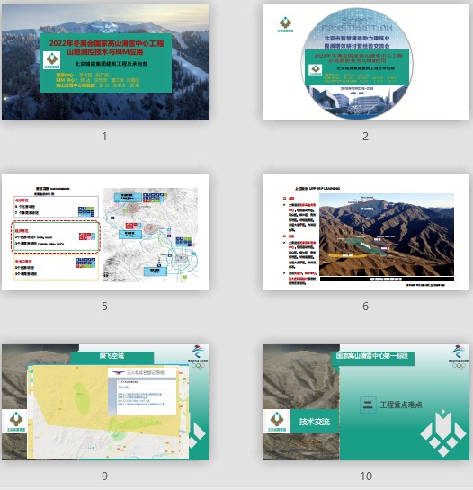 2022年冬奥会中国高山滑雪中心工程山地测控技术BIM应用