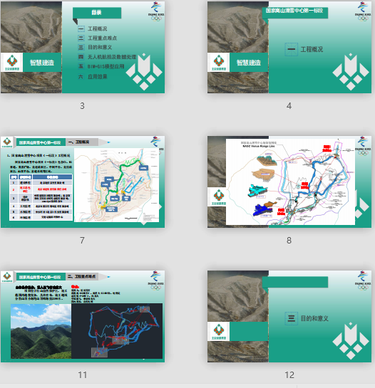 2022年冬奥会中国高山滑雪中心工程山地测控技术BIM应用