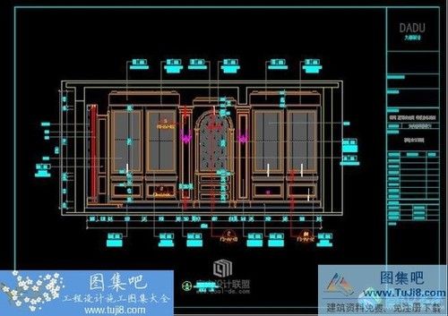 湖南衡阳欧式复古详细CAD施工图