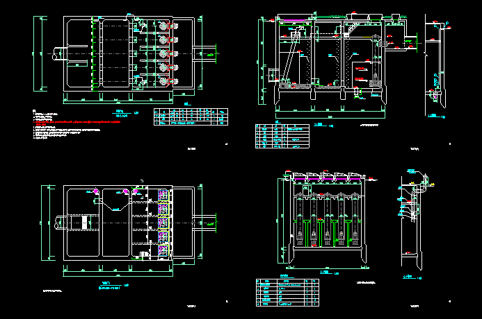 市政道路泵站工艺图.dwg