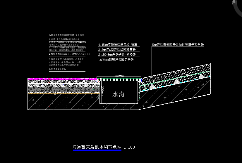 车库混凝土抛光地面构造做法、节点图CAD（含设计与施工技术指导原则）