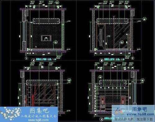 河北任丘九哥温泉假日酒店全套施工图