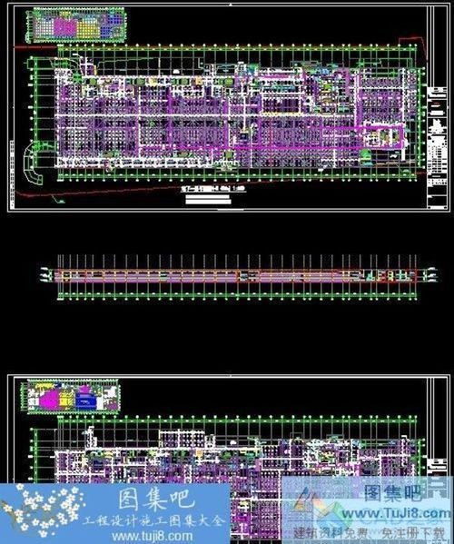 综合办公楼地下室平面图