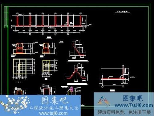 搅拌站建筑结构基础图