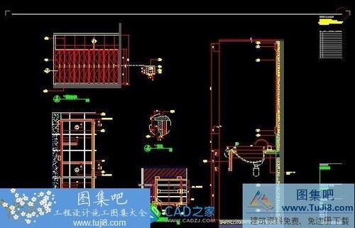 梁志天上海康城会所施工图CAD图纸